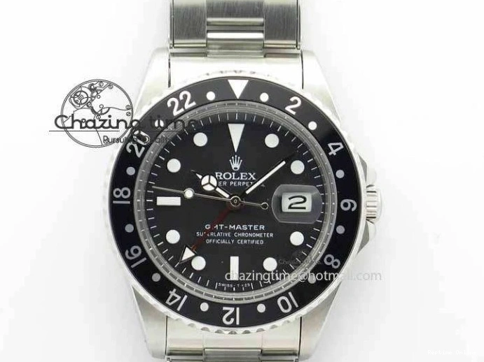 0519 RelaxedFit GMT-Master Vintage 1675 SS BP Best Edition Black Bezel White Markers A 3750